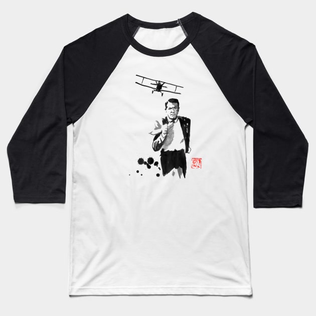 north by northwest Baseball T-Shirt by pechane